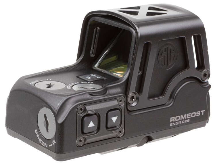 Sights Lasers Sig Sauer Ready Series Sig ROMEO9T 1.38MM Black Mil Spec Dual Dot Sight Red • Model: Ready Series